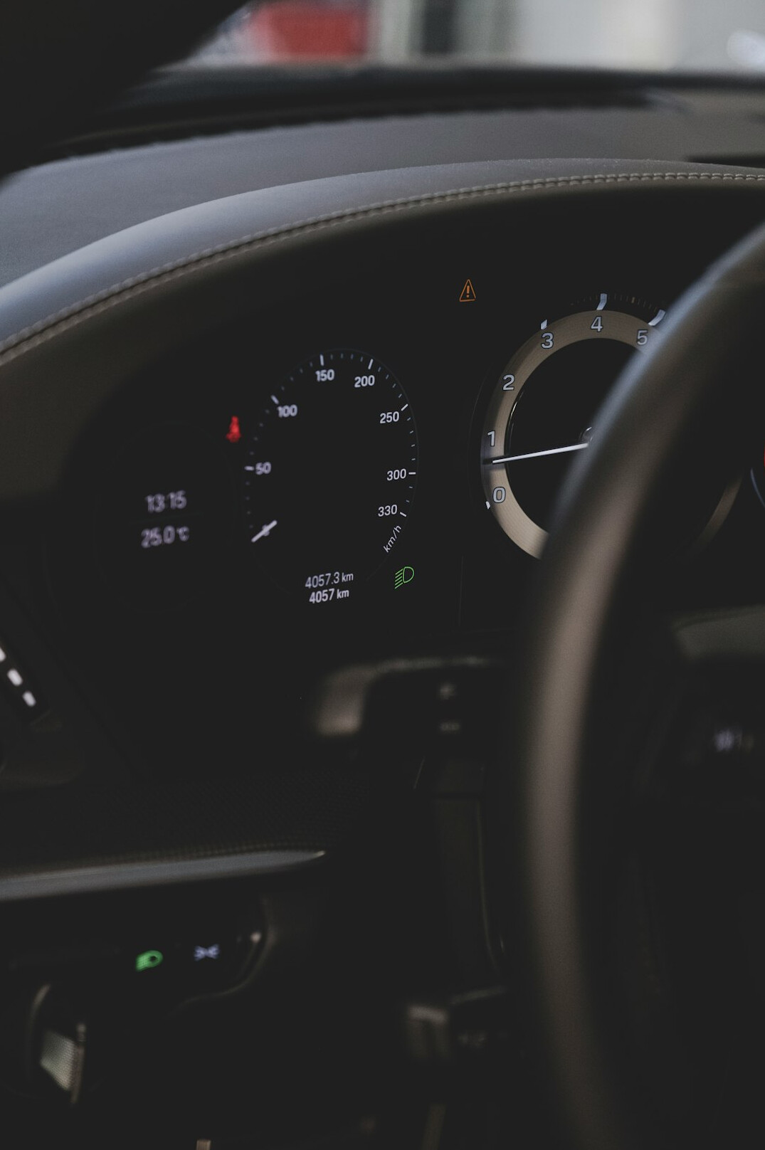 Dashboard with charts on a screen